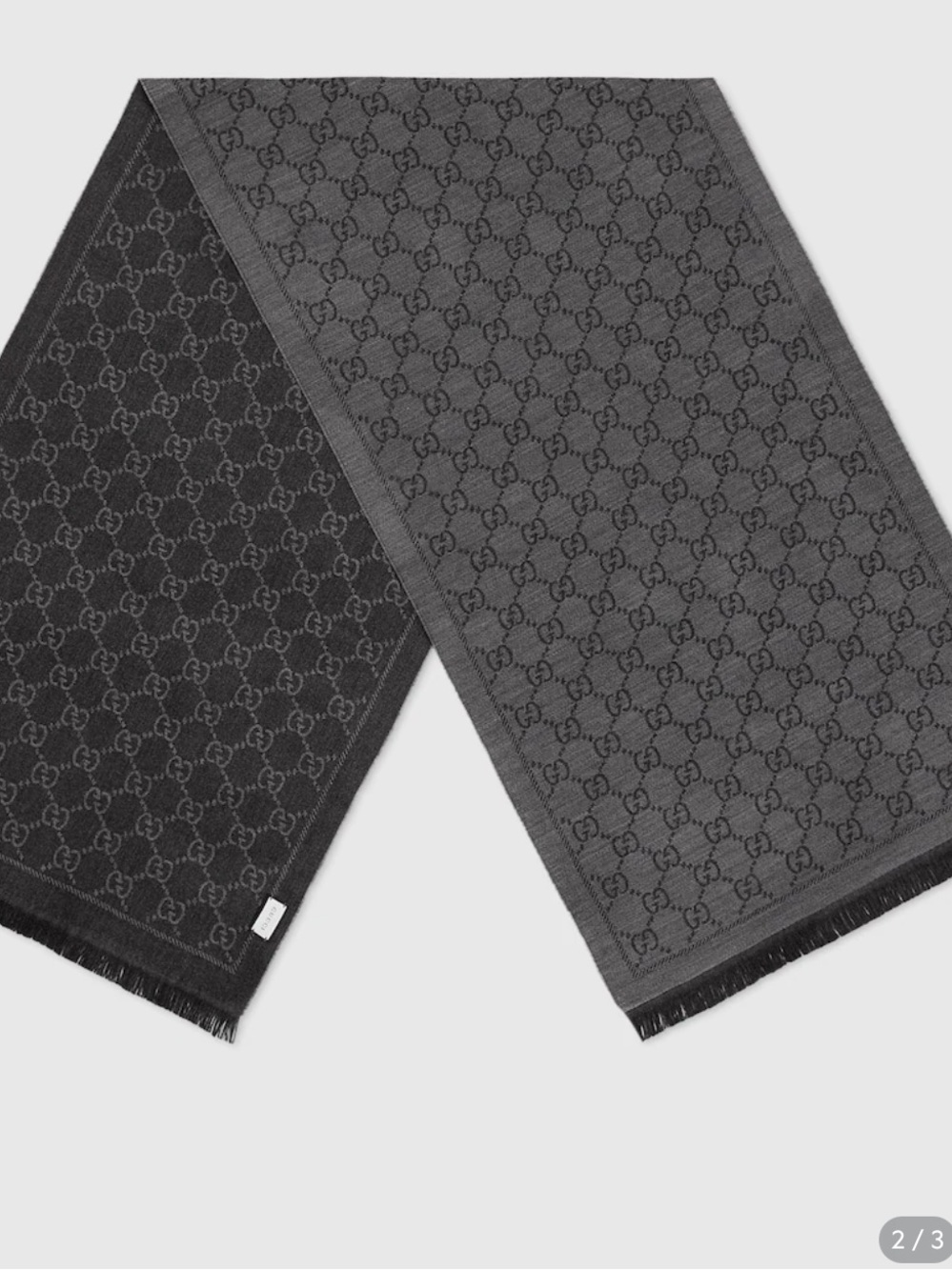 Gucci GG Wool Scarf
